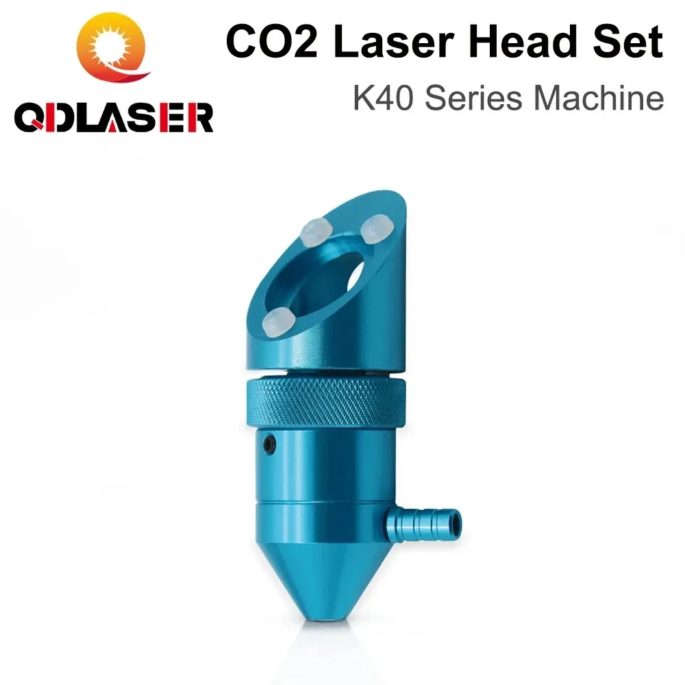 QDLASER K40 серия CO2 лазерная головка объектив диаметром 12/16/18 мм фокусное расстояние 50,8 мм зеркало 20 мм для лазерной гравировальной машины