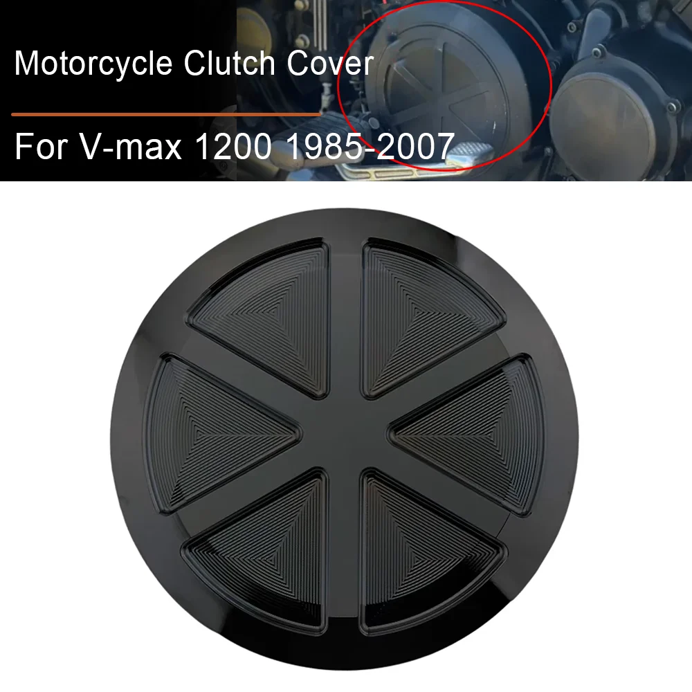 Vmax1200 Motorcycle  Engine Clutch Cover Side Guard For YAMAHA V max V-max 1200 1985-2007 2006 2005 2004 2003 2002