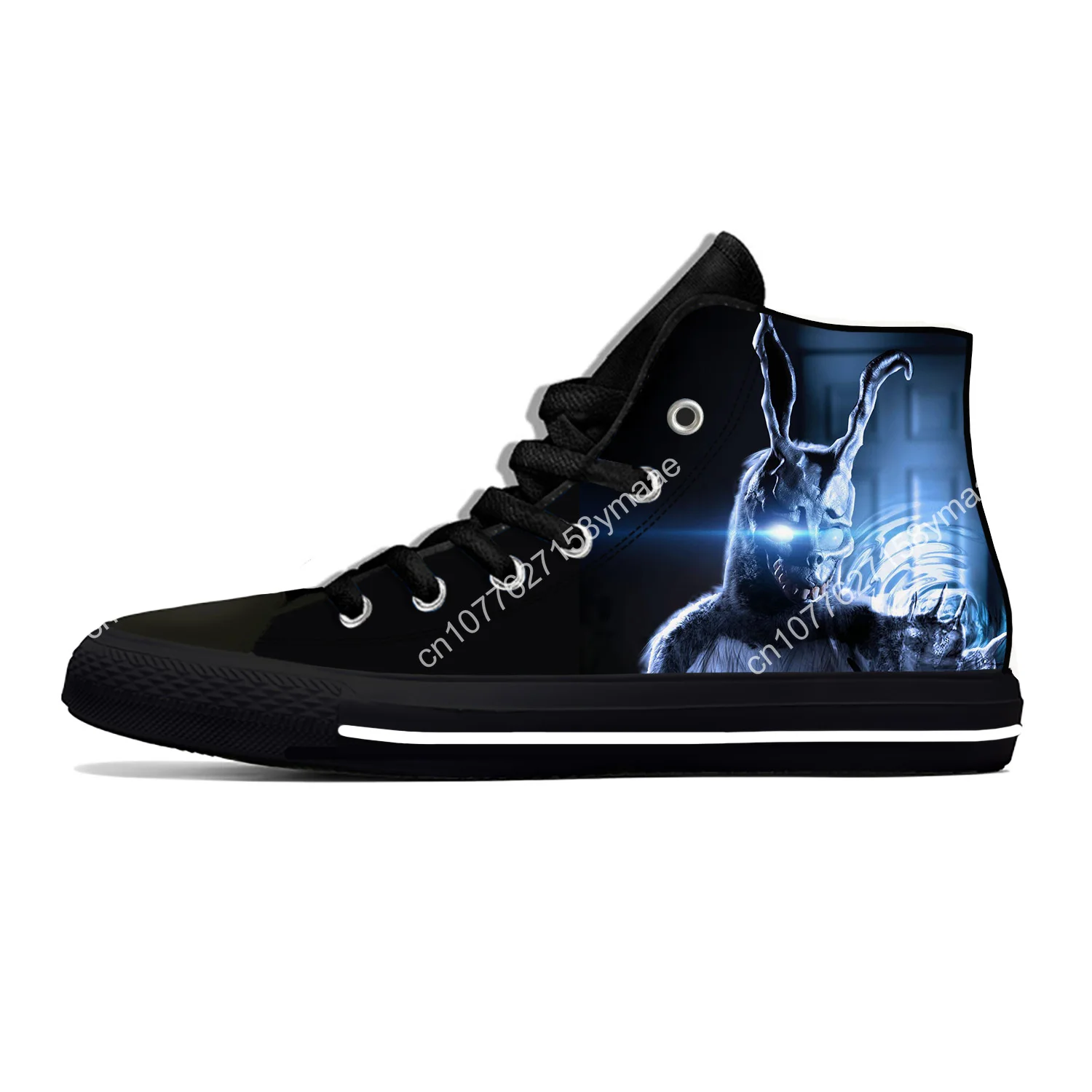 Movie Donnie Darko Frank Bunny Horror Halloween Casual Cloth Shoes High Top Lightweight Breathable 3D Print Men Women Sneakers