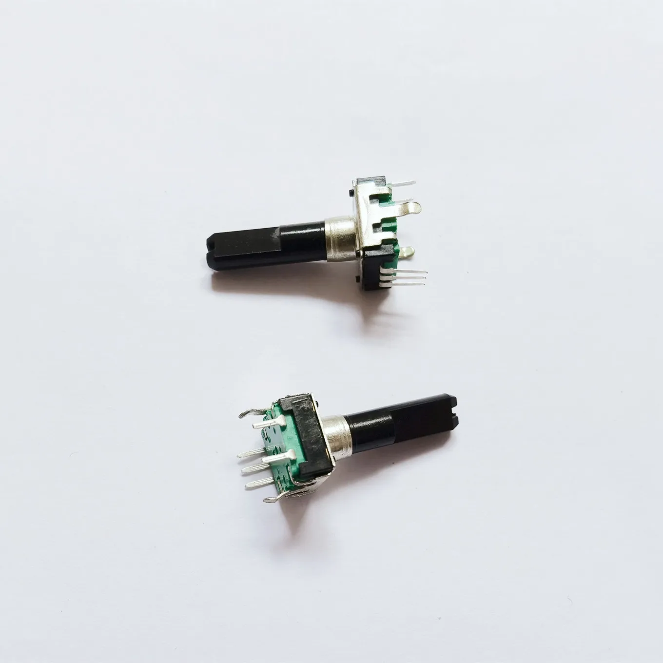 12 Type vertical press switch half shaft D-handle infinite rotary encoder pulse frequency converter mixing console accessories