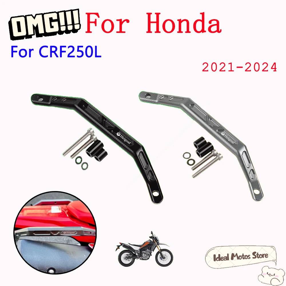 

Motorcycle Accessories For Honda Crf250L Crf250 Rally Crf 250L 250L 2021 - 2024 Rear Seat Handrail Passenger Handrail Handle