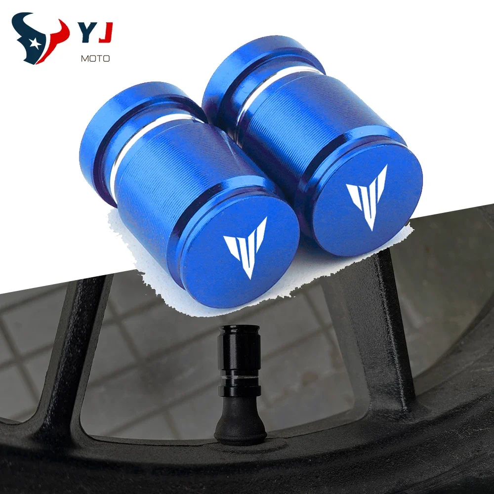 For YAMAHA MT-03 MT-07 MT-09 MT-10 SP MT-25 MT-125 MT FZ FJ 03 07 09 10 25 Motorcycle Tire Valve Stem Cap Wheel Airtight Cover