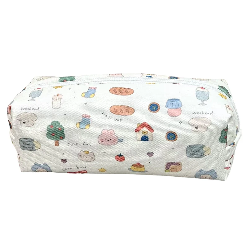 

Мультфильм простота кошка собака пеналы студенческие канцелярские принадлежности органайзер школьные принадлежности пенал дорожная косметичка косметичка