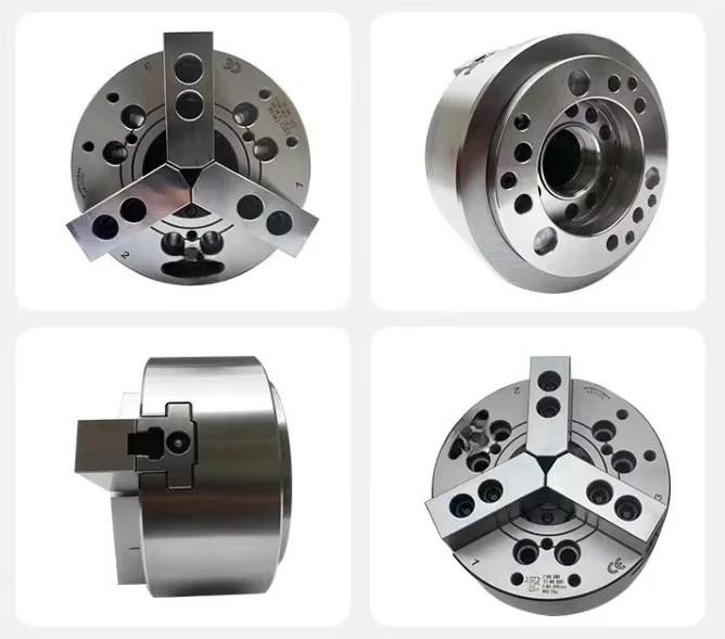 Hydraulic Precision Power Chucks 6" 8" 10" 12" for Turning Tools