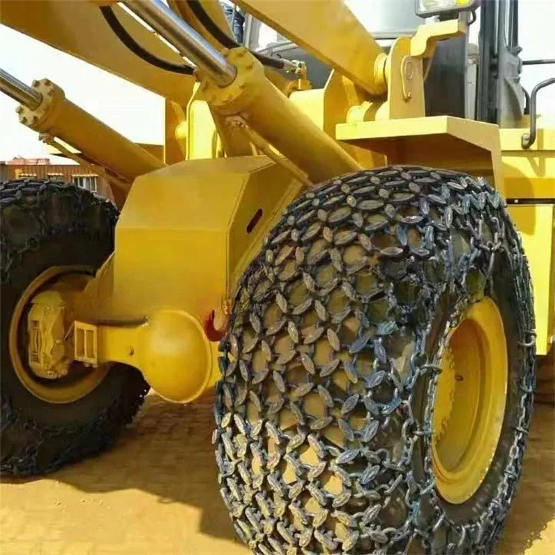 Supply of mine loader tire protection chain, wear-resistant tire protection chain, crawler tire protection chain