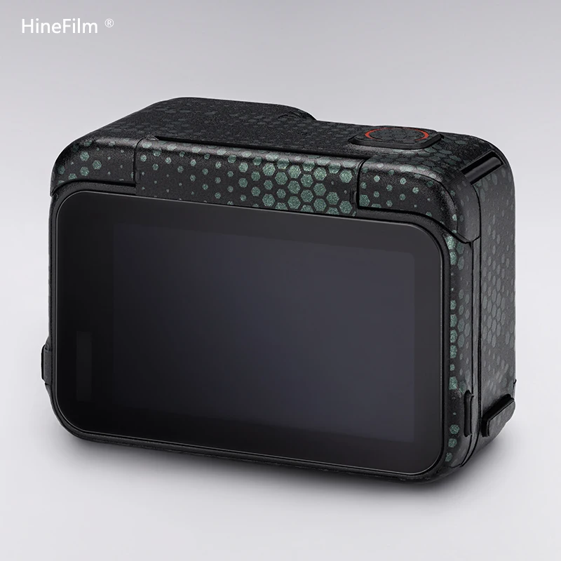 Hinefilm الجلد ل Insta360 Ace Pro كاميرا ملصق المضادة للخدش التفاف غطاء ل Insta 360 Ace Pro حامي التفاف غطاء الجلد