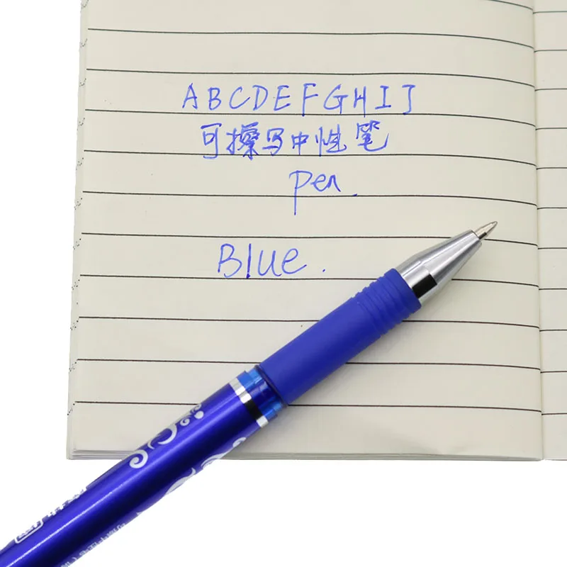 100/Set Of Erasable Ink Refill Magic Gel Pen And Ink Washable Pen Replaceable Refill Pen 0.5 Mm Color Blue School Ink Stationery