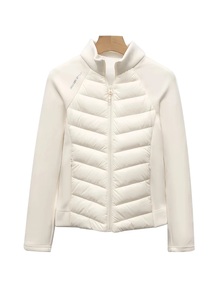 

Autumn Winter Women Slim Waist Simple Parkas Small Fellow New Warm Jackets Femme Solid Ruched Long Sleeve Loose Soft Coats C177