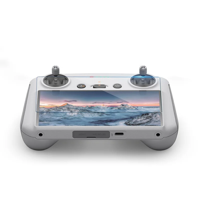 2 قطعة الأفلام الزجاج المقسى ل DJI جهاز التحكم عن بعد مع طبقة حماية الشاشة ل DJI Mini 3pro/ mavic 3 الكلاسيكية بدون طيار