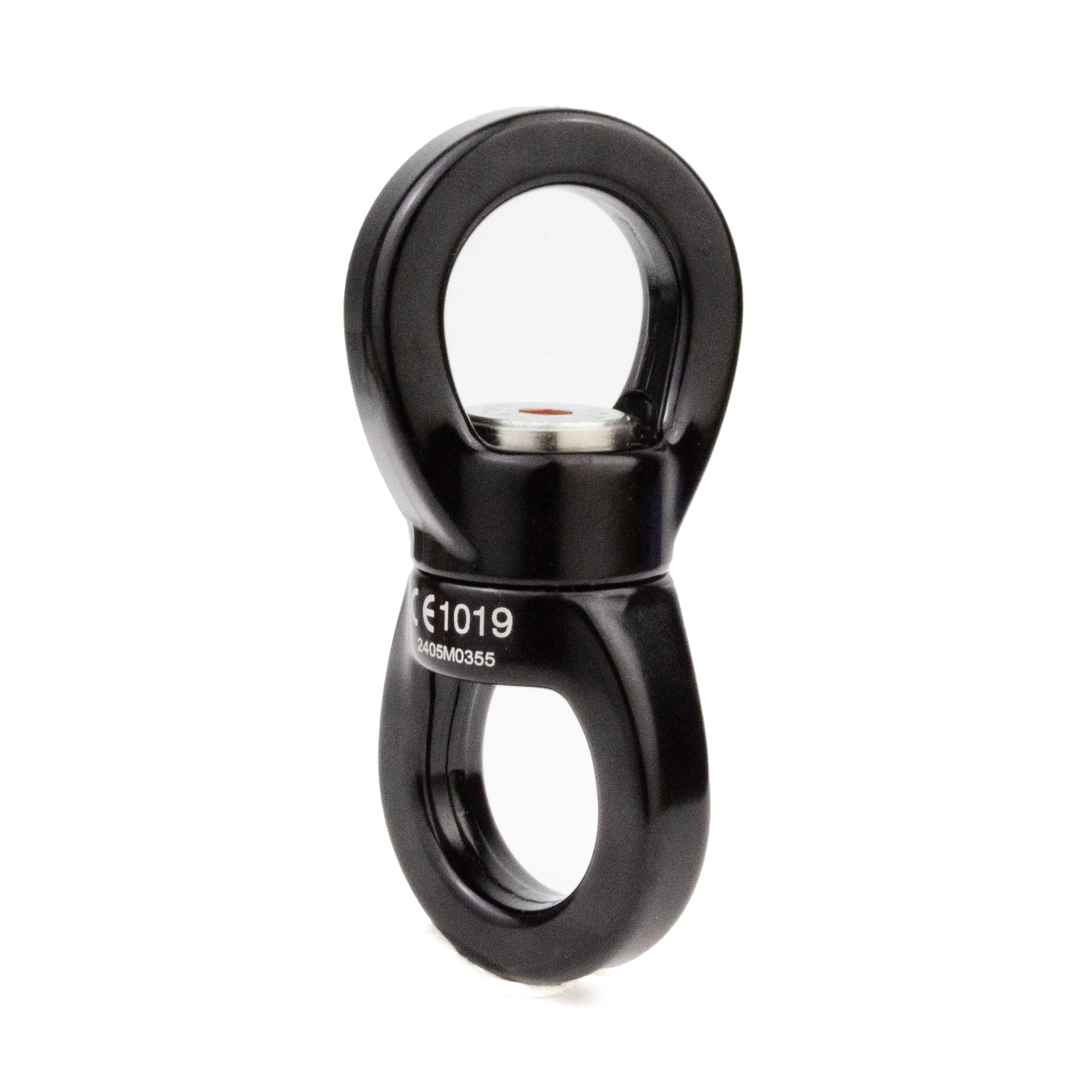 Climbing Universal Swivel Spinner 30KN Yoga Swing Swivel 360 Rotator Oval Shaped Swivel view 2