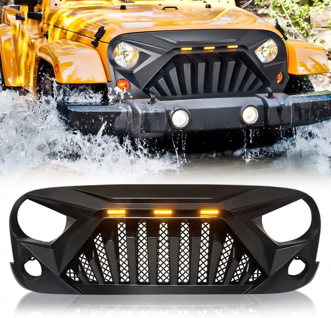 

Gobison 2013-2017 New Style 4x4 auto tuning accessories Front car Grille for JEEP WRANGLER JK