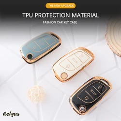 Soft TPU Car Key Cover Case Protector Shell for Citroen C1 C2 C3 C4 C5 XSARA PICA for Peugeot 306 407 807 for DS DS3 DS4 DS5 DS6