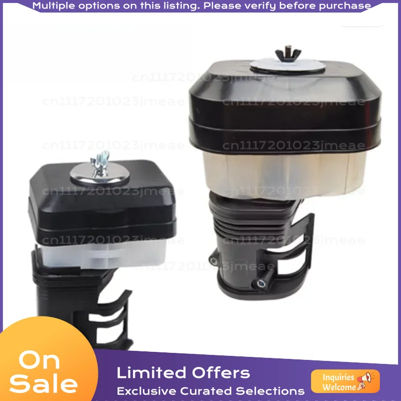 Oil Bath Air Filter Assembly for 168F 170F 173F 177F 188F 190F Gas Engine, Oil Immersed Air Cleaner Replacement Part