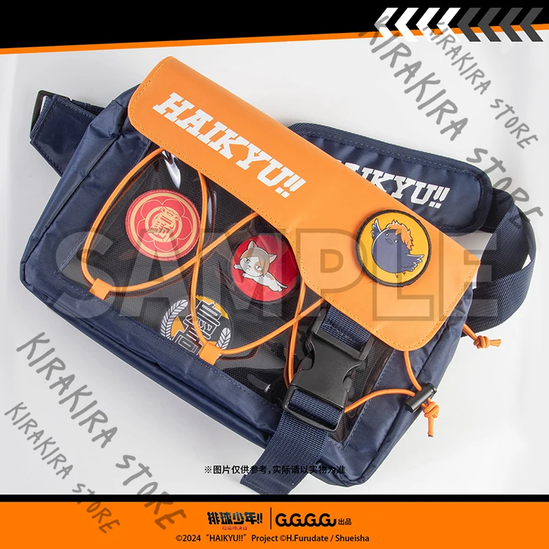 

Haikyuu!! Shoyo Hinata Kozume Kenma Official Genuine Cross Body Messenger Bags Ita-bag Cosplay Anime Teenager Birthday Gifts