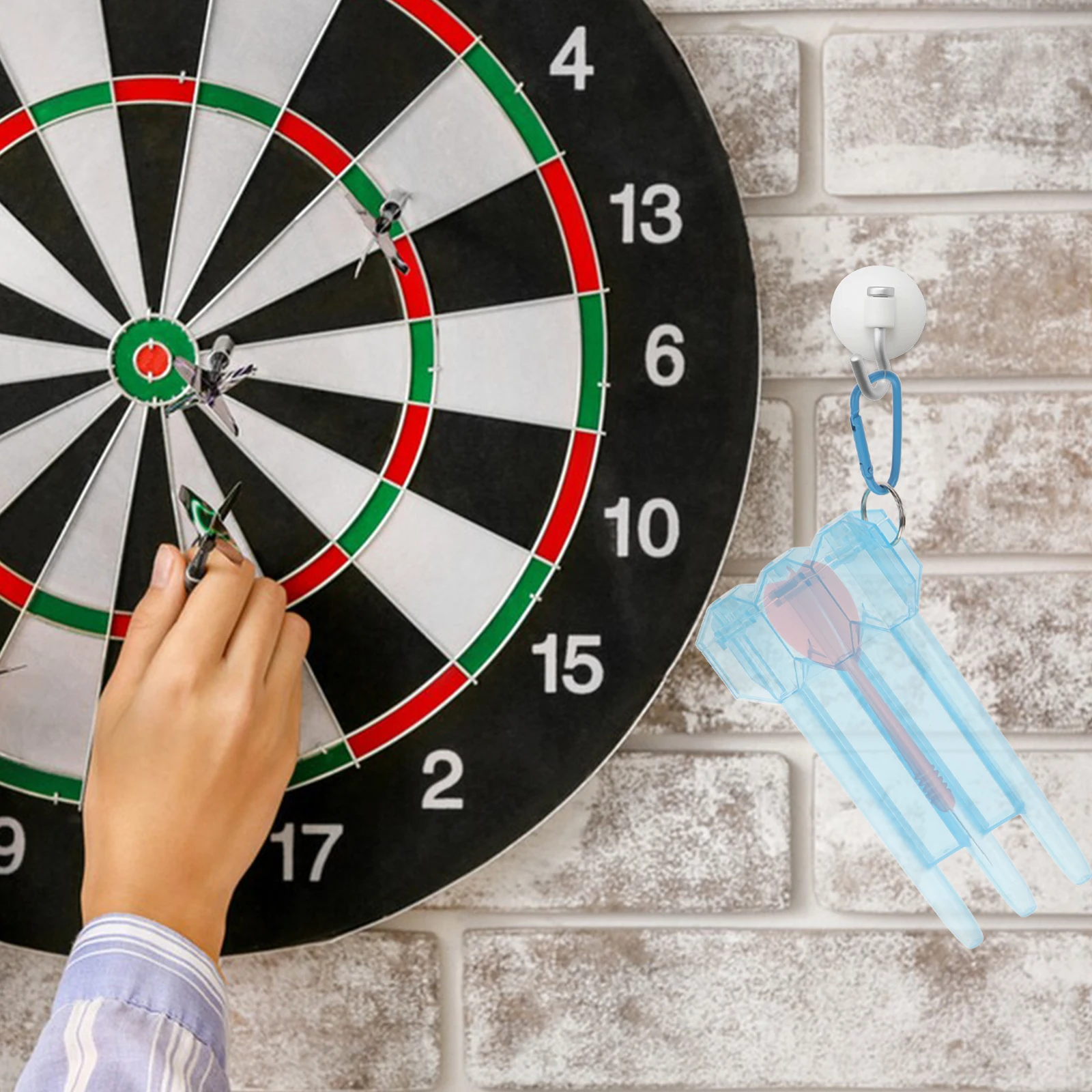 Boîte de rangement avec boucle de verrouillage à clé, pour organiser les accessoires de sport, ouvre-bouteille inclus, couleur bleue Durable