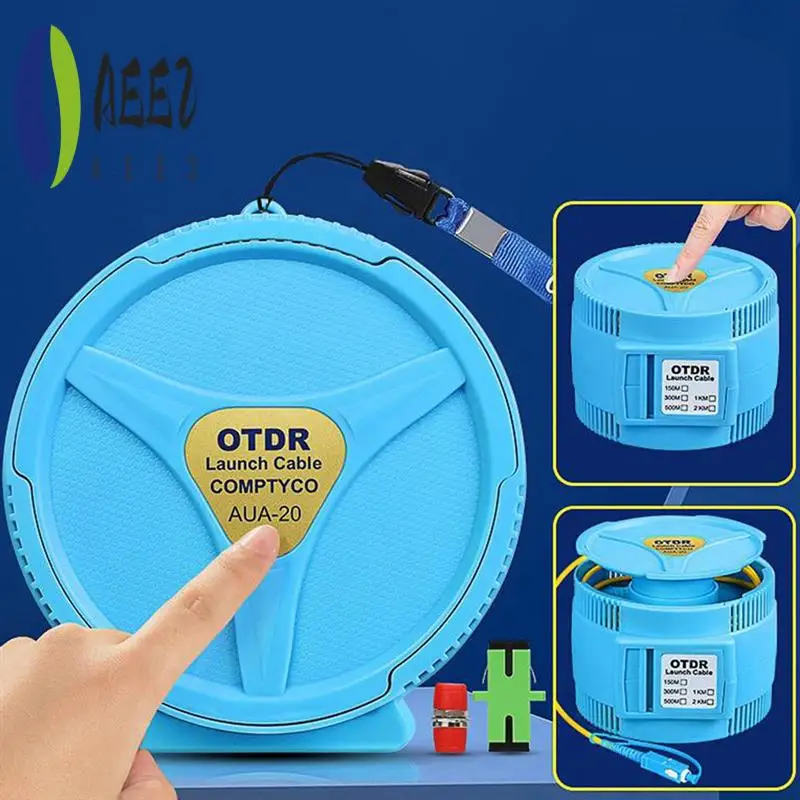 

AEE2-COMPTYCO OTDR Launch Cable Fiber Single Mode SCUPC-SCUPC OTDR Test Extension Cord OTDR Dead Zone Eliminator Easy To Use 100
