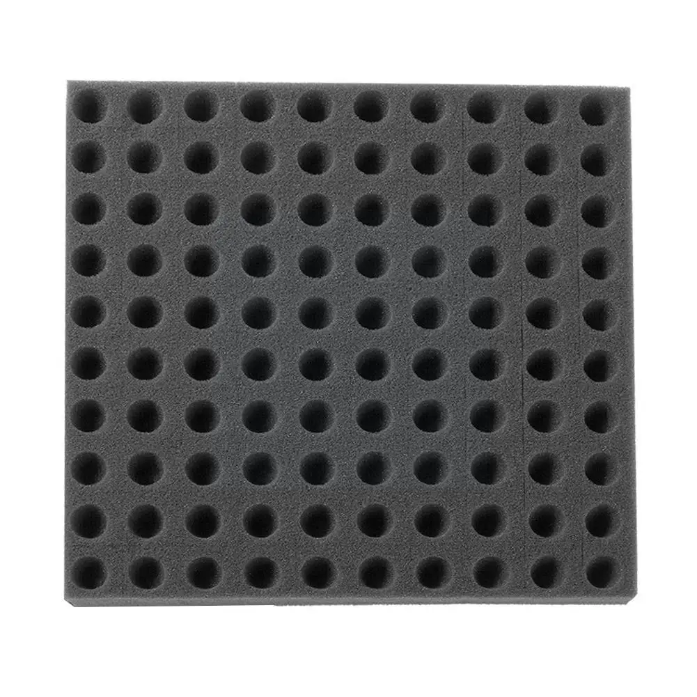 100 PCS Seedling Sponge Soilless Dirt Resistant Medium Seedling Seed Square Growth Hydroponics Cube Foam Sponge Pots trays