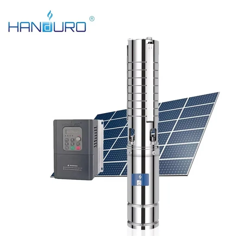 4HP 4inch 300m Deep Well 380V Solar Water Submersible Pump