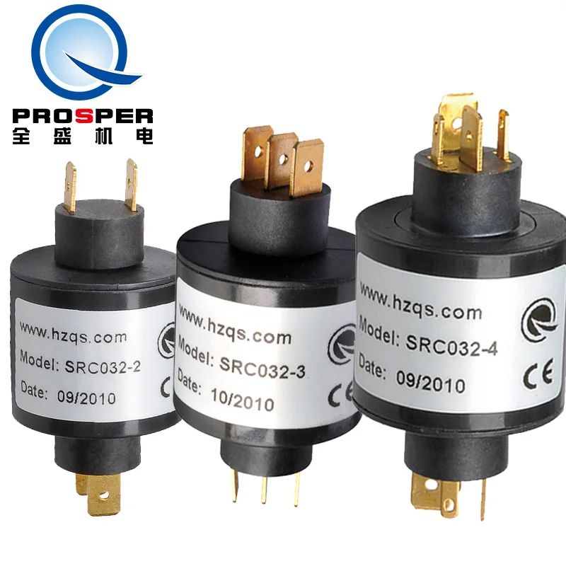 

SRC032-2,SRC032-3,SRC032-4 Directly Connected Conductive Slip Ring for Mercury Slip Ring