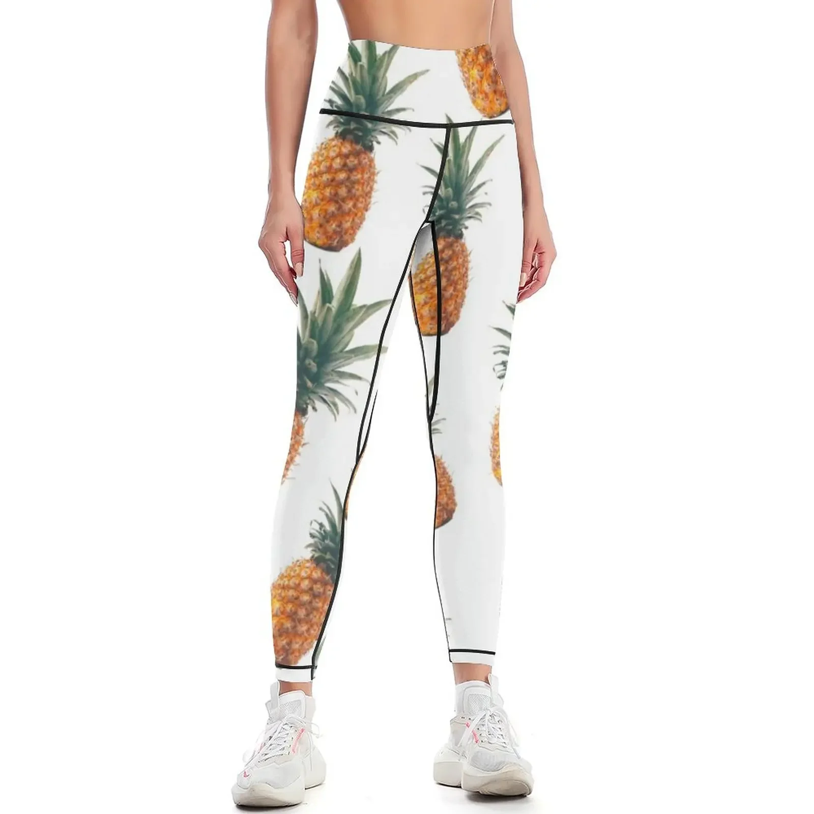 

pinapples Leggings legings for fitness Golf wear trousers Women's gym Womens Leggings
