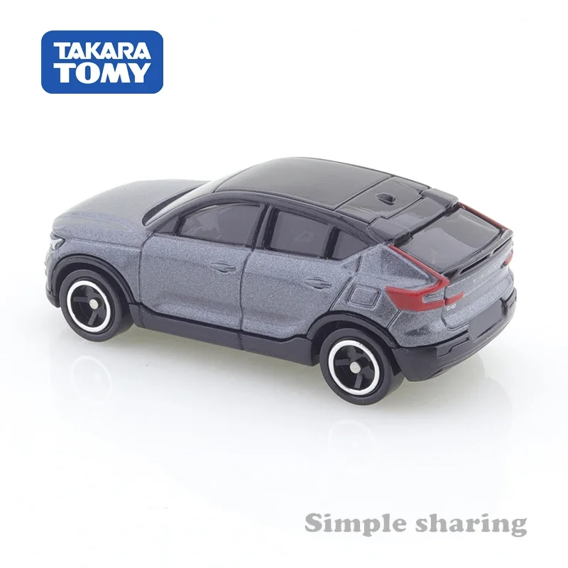 Takara Tomi No.22รถวอลโว่ C40ชาร์จได้โมเดลโลหะหล่อมอเตอร์รถยนต์1/63