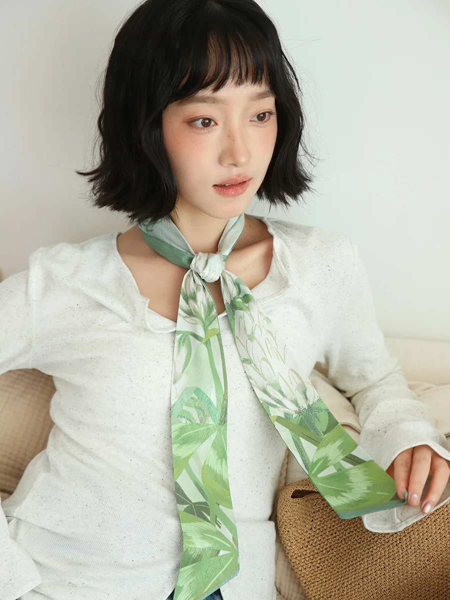 lenco-de-seda-com-design-original-para-mulheres-estampa-floral-artistica-fibra-de-poliester-multiuso-para-primavera-verao-e-outono
