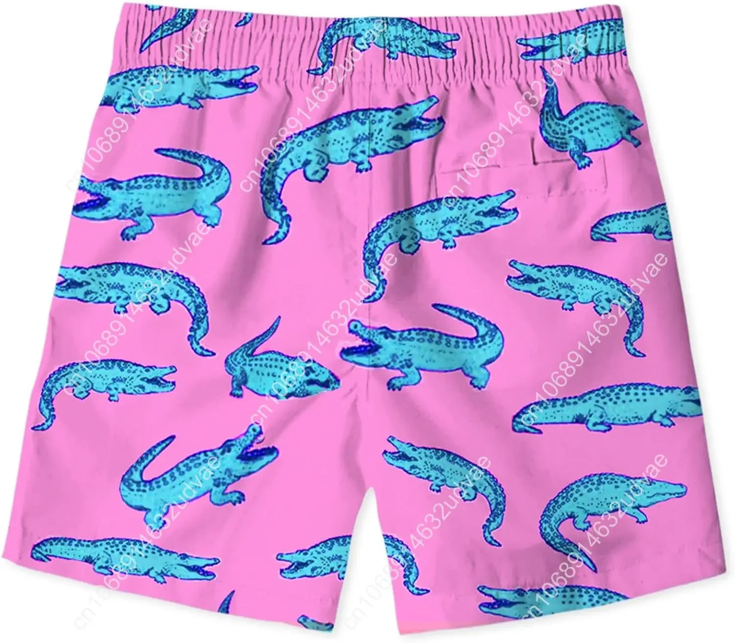 uideazone Boys Swim Trunks 3D Funny Print Surfing Board Shorts Quick Dry UPF 50+ Swimsuit Beachwear with Mesh Lining 2-12T