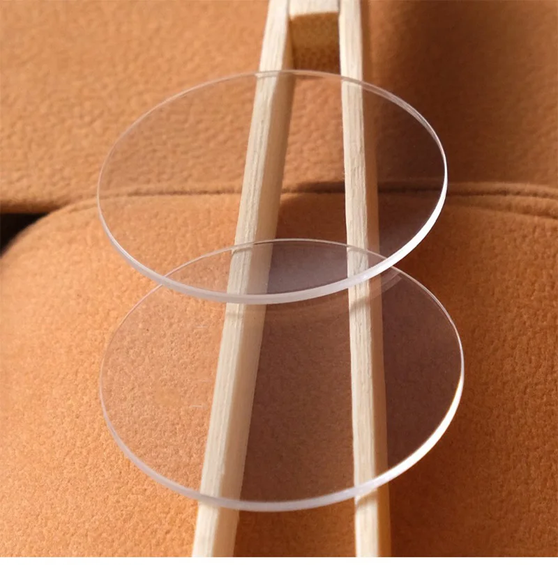 ل DW دانيال ويلينغتون 36 مللي متر 40 مللي متر ساعة مزدوجة الياقوت مرآة ساعة عدسة زجاجية قناع ساعة اكسسوارات الرجال الياقوت كريستال