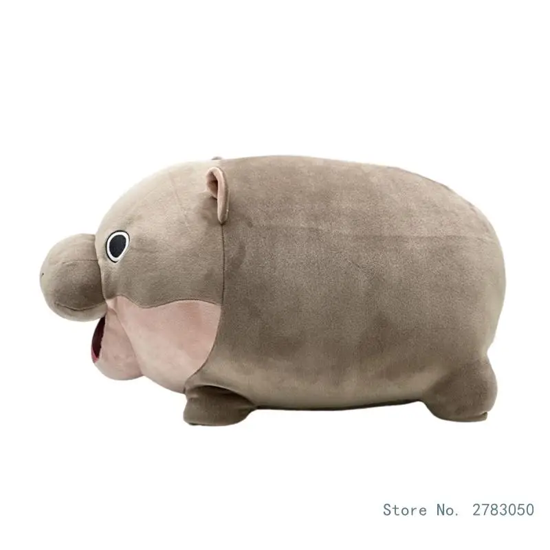 Plushes Hippopotamus Toy Stuffeds Animal Pygmy Hippoes Plushes Pillow for Ages