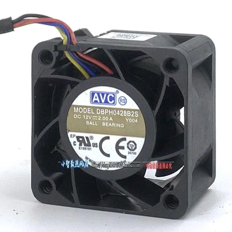 ORIGINAL DBPH0428B2S 12V 2.00A 4028 40*40*28mm NEW COOLING FAN RADIATOR