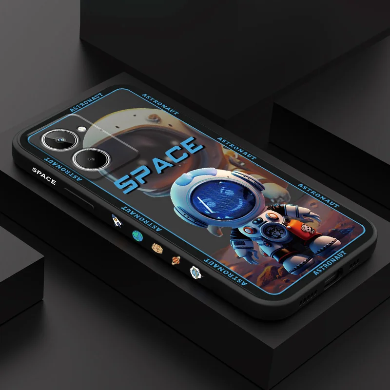 

Patrol Astronauts Phone Case For OPPO Realme 10 10T 9 9i 8 8i 7 7i 6 Pro Plus C30 C31 C35 C1 C11 C12 C15 C20 C21Y C25 C25S Cover