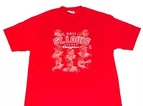 Редкая Бейсбольная Футболка с длинным или коротким рукавом, 2011, Альберт пуйол, ядье, Молина, Сент-Луис, новая NWT