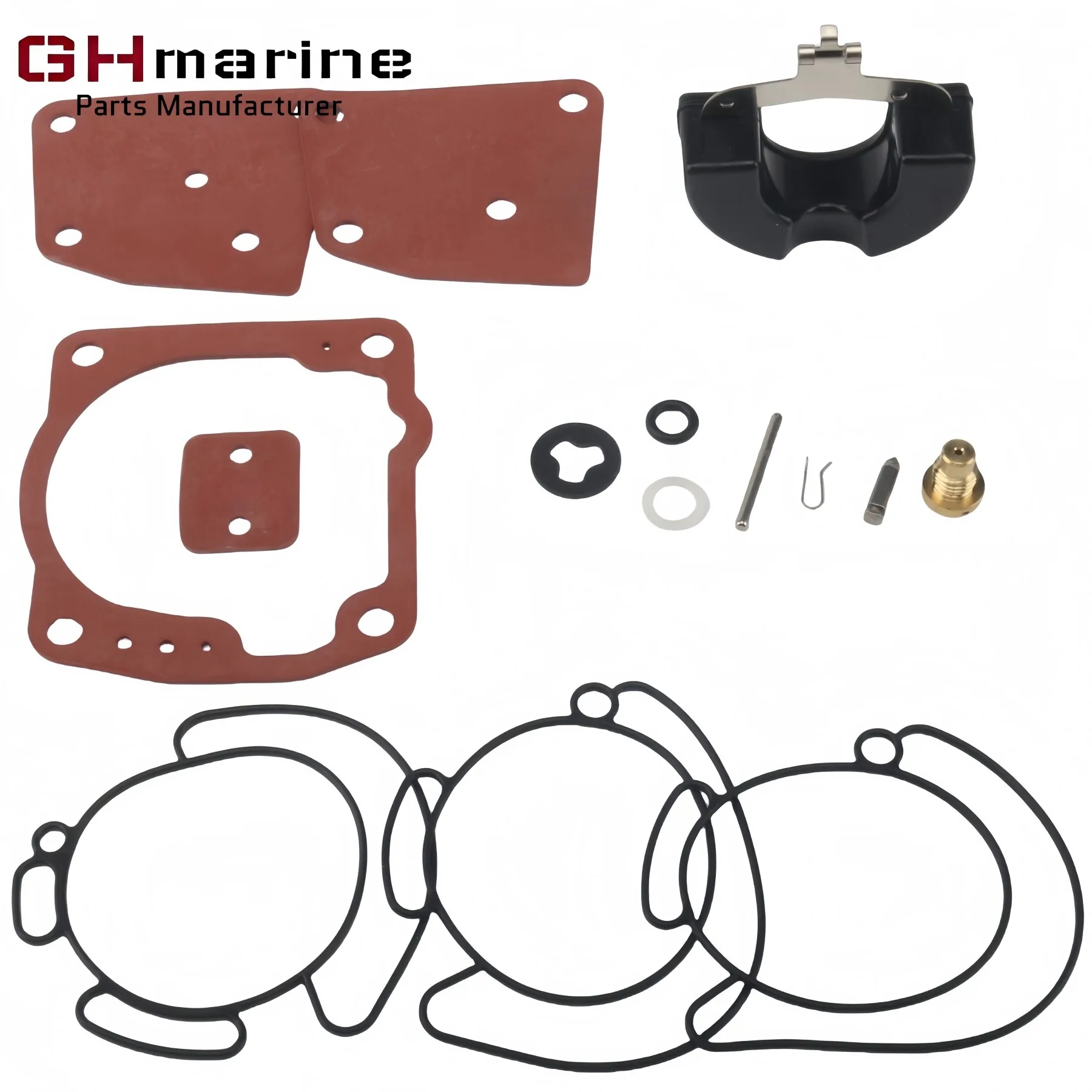 

Carburetor Rebuild Seal Kit For Evinrude Johnson OMC 90HP 115HP 150HP 175HP 0438996 0435442 0436852 0777719 0435677 0439078