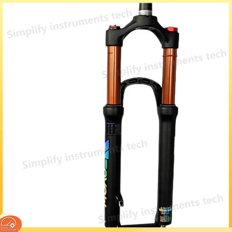 26 27.5 29 Inch MTB Air Fork Aluminum Alloy Shock Absorber Disc Brake Front Suspension Fork for Mountain Bike Cycling Parts