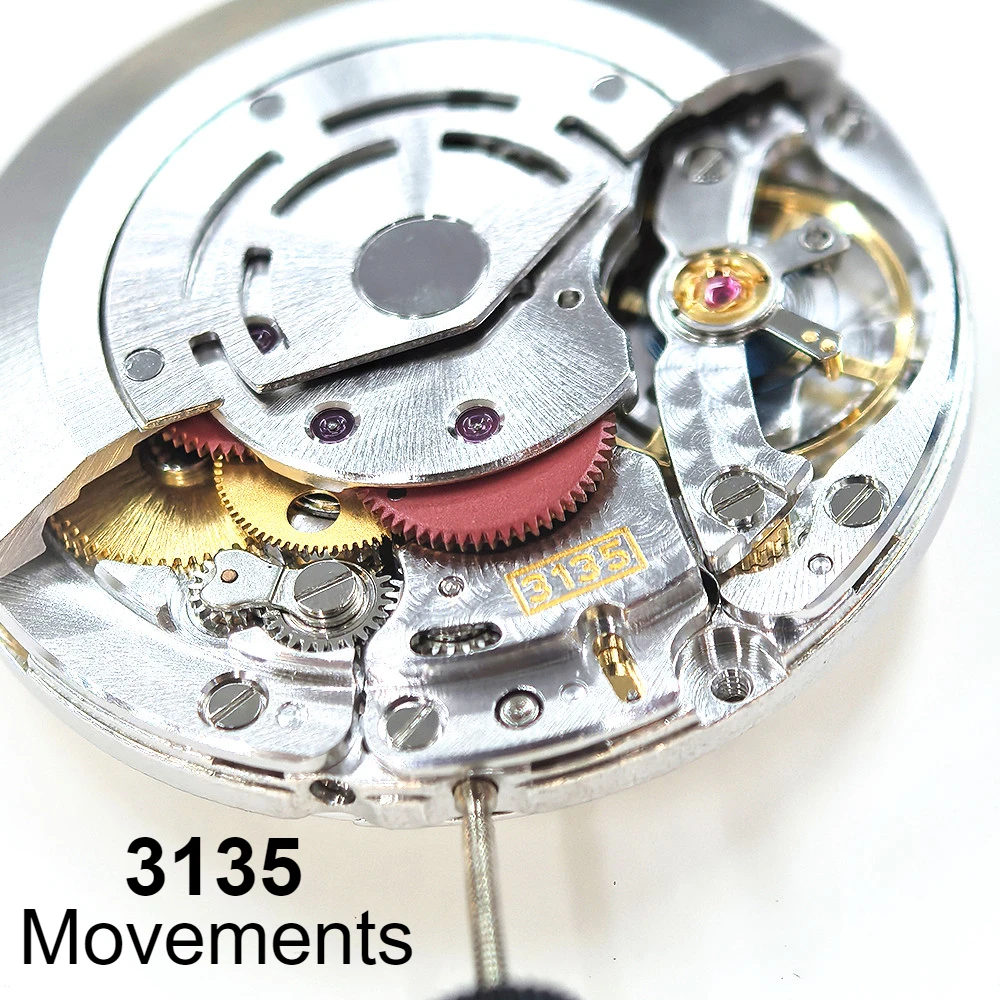 Original Dandong VR-3135 Automatic Mechanical Movement Modification Watch Replace Parts 3135