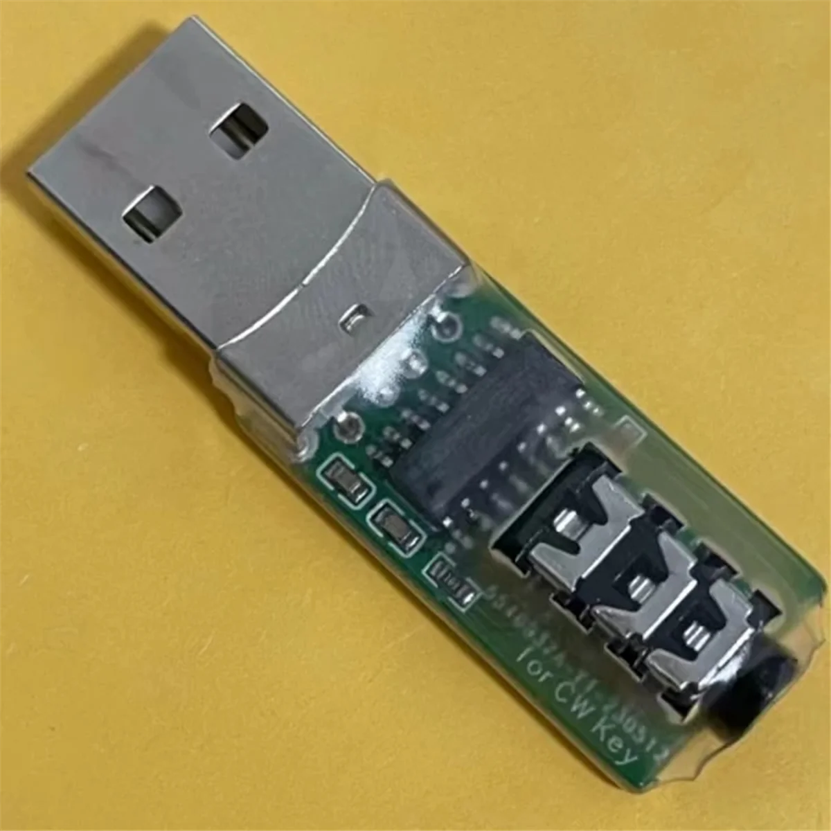 Popular For VBand Morse USB Key Trainer Vband Mobile Phone Computer Connector Code Trainer Telegraph Trainer Key Connection