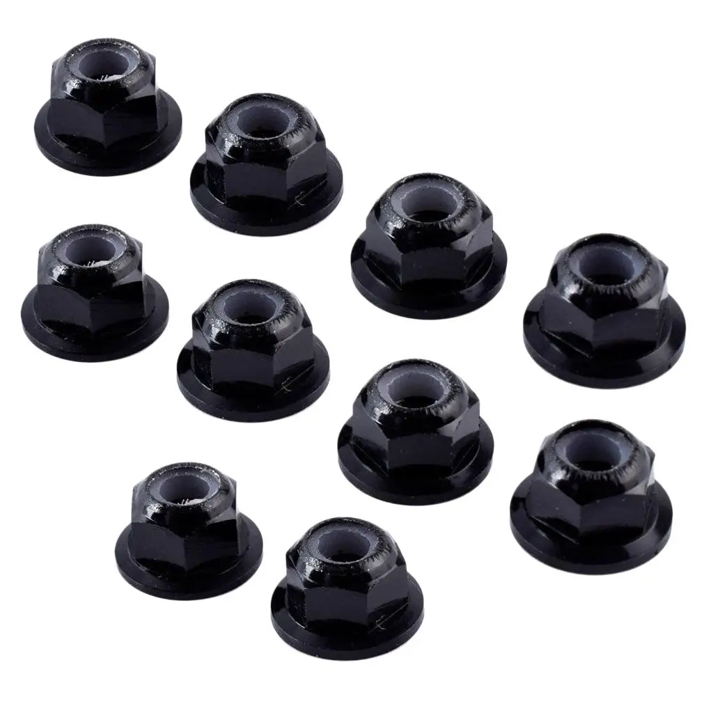 10Pcs Steel Fastener Nuts Fit for HPI HSP ZD Axial RC Car