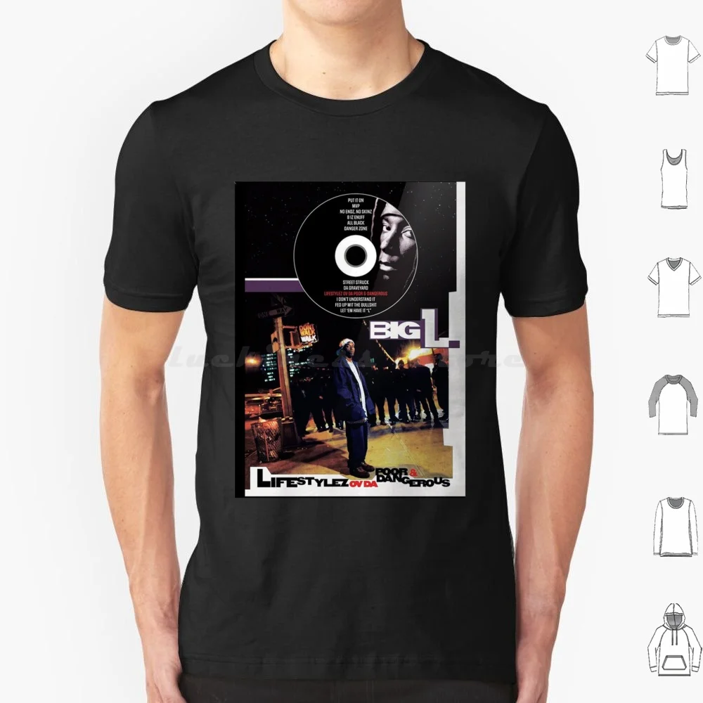 Álbum de portada The Big L Poster camiseta hombres mujeres niños 6xl Big L The Enemy Criminal Slang Big L Stan Spit tamaño You Up Solo Band