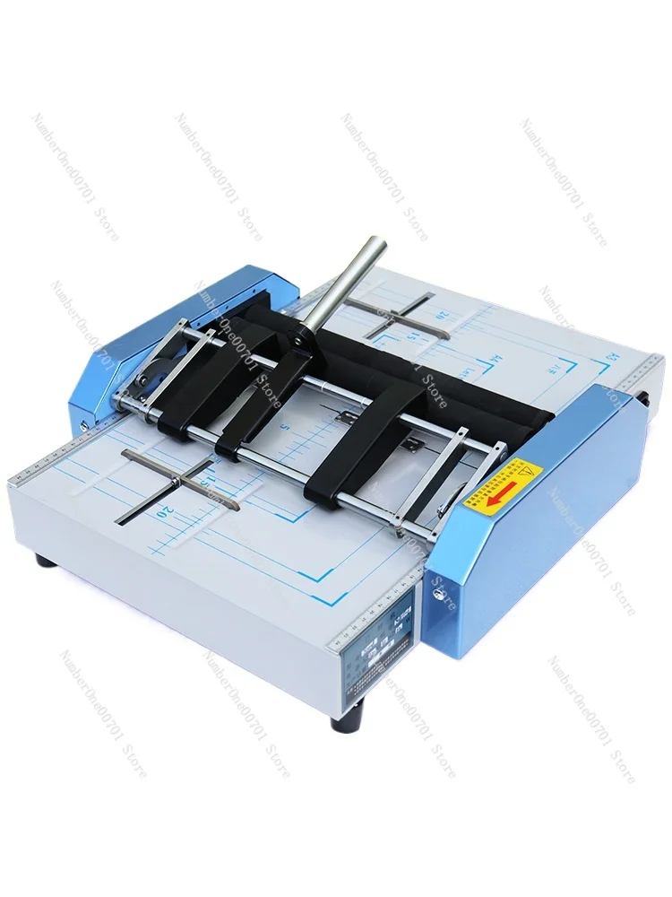 

All-in-One Machine Staple Bookbinding Machine Automatic Reinforced Folding Machine Coated Paper Book Folding