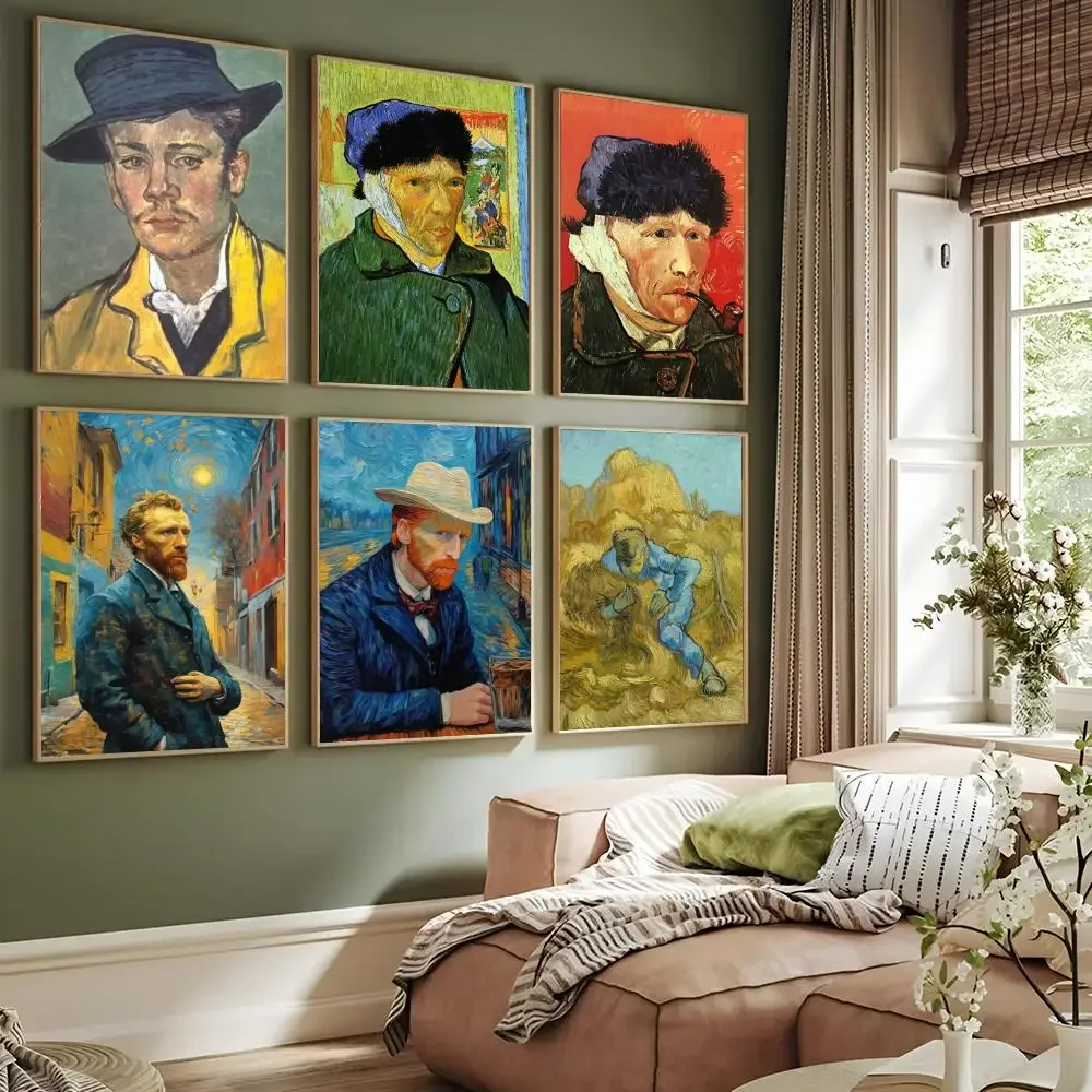 

Great Painter Vincent Van Gogh Poster Paper Print Home Living Room Bedroom Entrance Bar Restaurant Cafe Art Painting Decoration