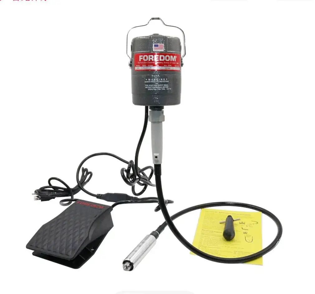 fordeom-cc3-hanging-flex-shaft-grinder-rotary-tool-230w-motor-stepless-speed-foot-pedal-rotary-carver-for-carving-buffingpolish