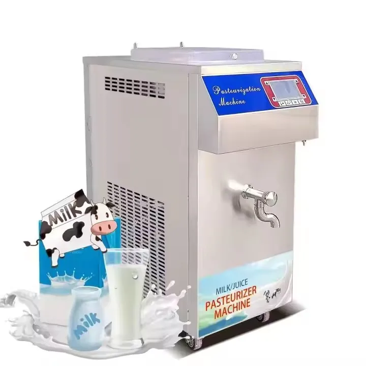 30L 60L Small Pasteurizer Machines Of Milk Gelato Pasteurisateur Batch Freezer Yogurt Ice Cream Pasteurization Machine