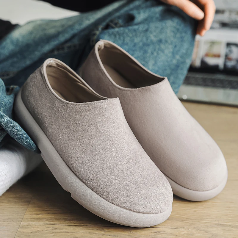 الصيف الانزلاق على جولة تو أحذية رجالية عادية في تعزيز الكبار الكلاسيكية الأصلي الذكور حذاء أنيق السعر المنخفض أحذية رياضية مشتركة جديدة #3