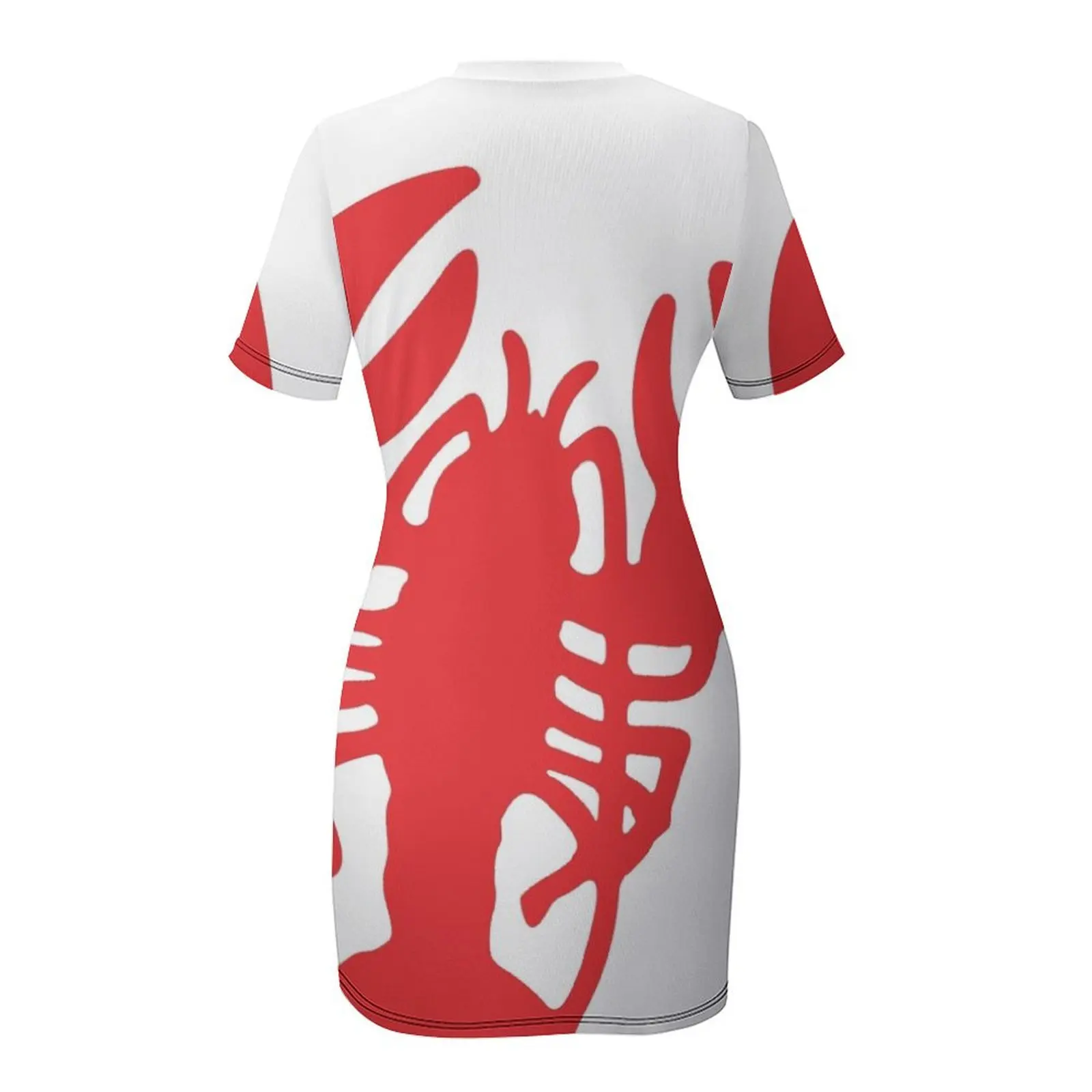 Abito a maniche corte Red Lobster, abito da donna, abiti da sposa per feste, abiti da donna 2025