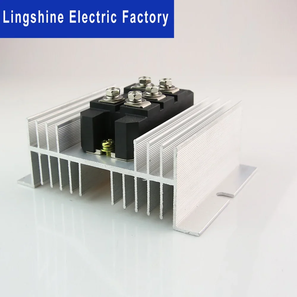 MDS100A/1600V Three Phase Rectifier Bridge Installing The W-95 Heatsink Three Phase Biode Bridge Rectifier 100A