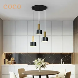 Modern decorative chandelier Scandinavian restaurant chandelier bedroom bedside lamp long table bar lamp coffee bar chandelier