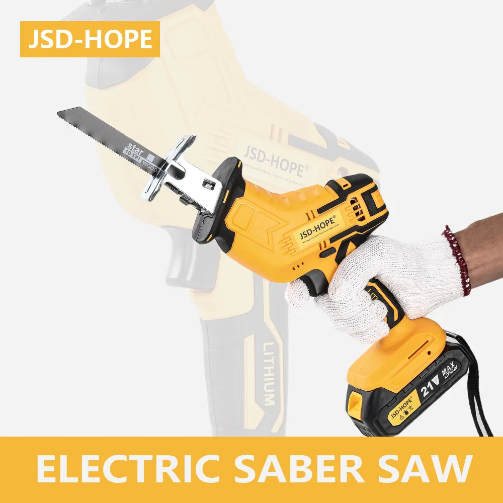 

Самая продаваемая сабельная пила, перезаряжаемая маленькая уличная электрическая сабельная пила с литиевой батареей, ручная электрическая пила