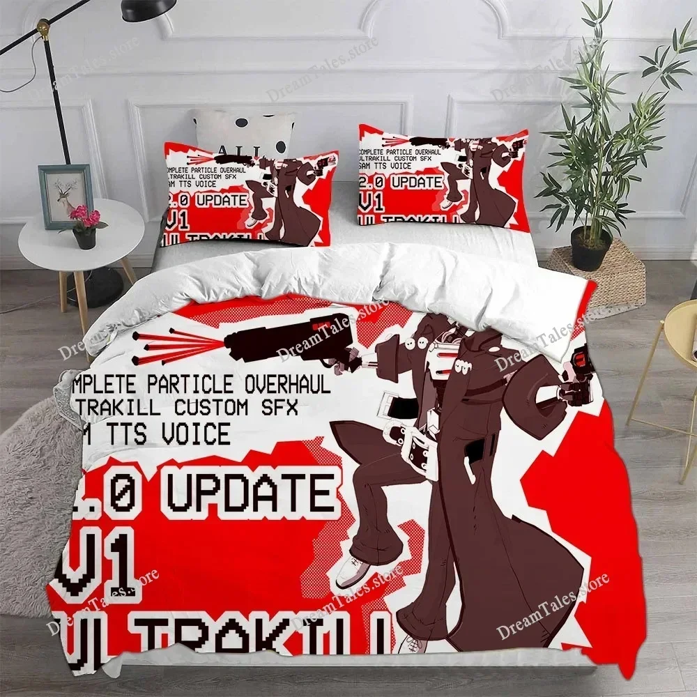 

Game Ultrakill Bedding Sets Comforter Quilt Bed Cover Duvet Cover Pillow Case EU Single US Twin Sets Kids Adult Size Luxury Gift