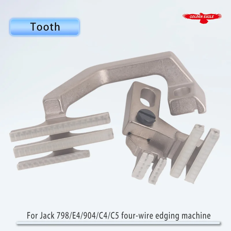 Jack 798/E4/904/C4/C5 four-wire edging machine tooth industrial sewing machine spare parts