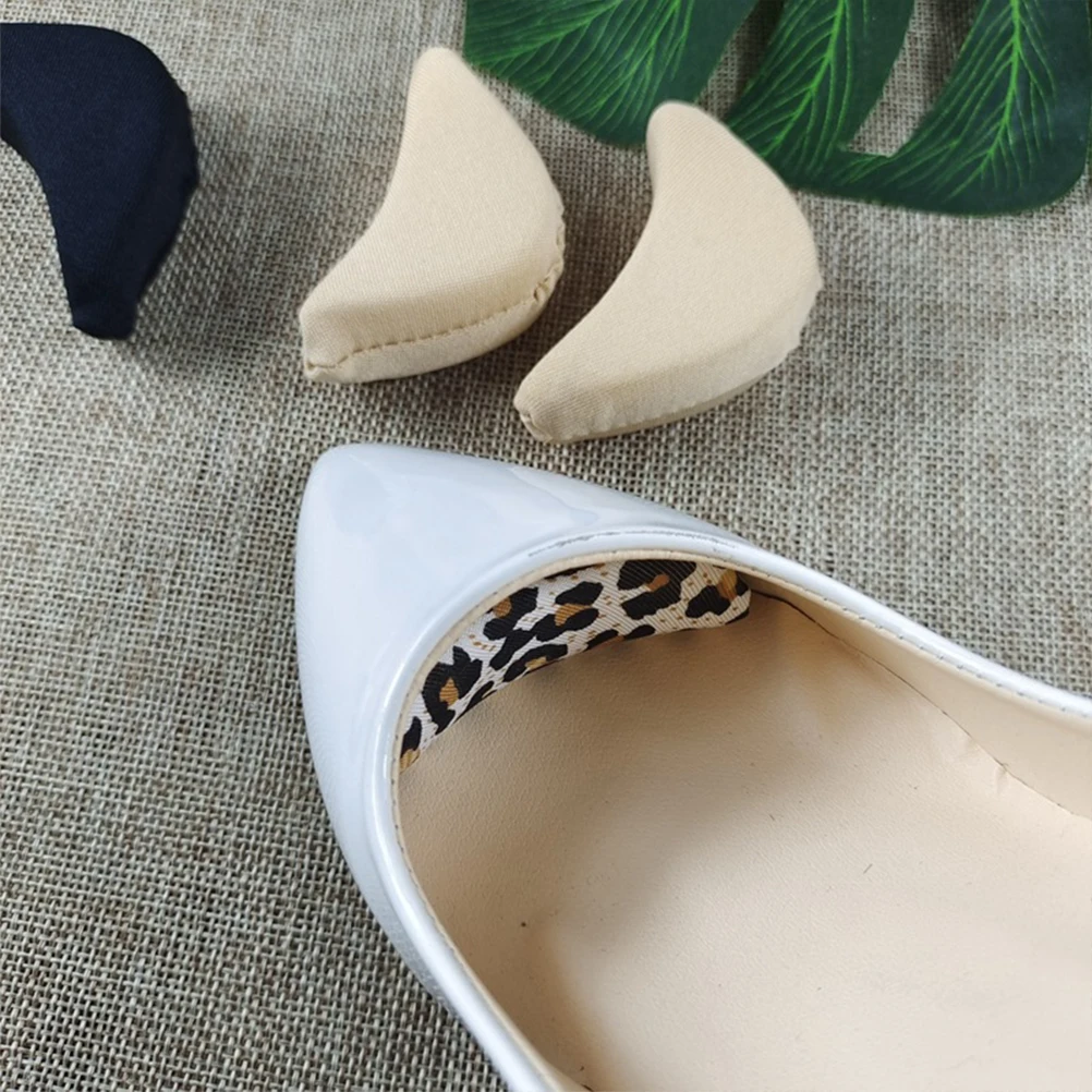 

12pcs Toe Filler Inserts for Women Shoe Fillers Big Shoes Forefoot Pads High Heels Comfort Support Cushion Half Size Too Big